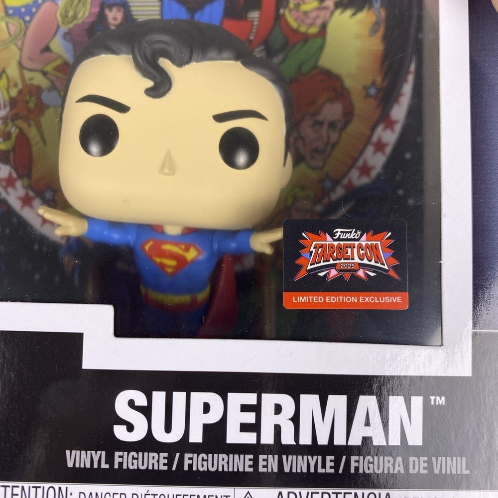 Funko Pop! Comic Book Cover: DC Universe - Superman - Target (Exclusive) #19